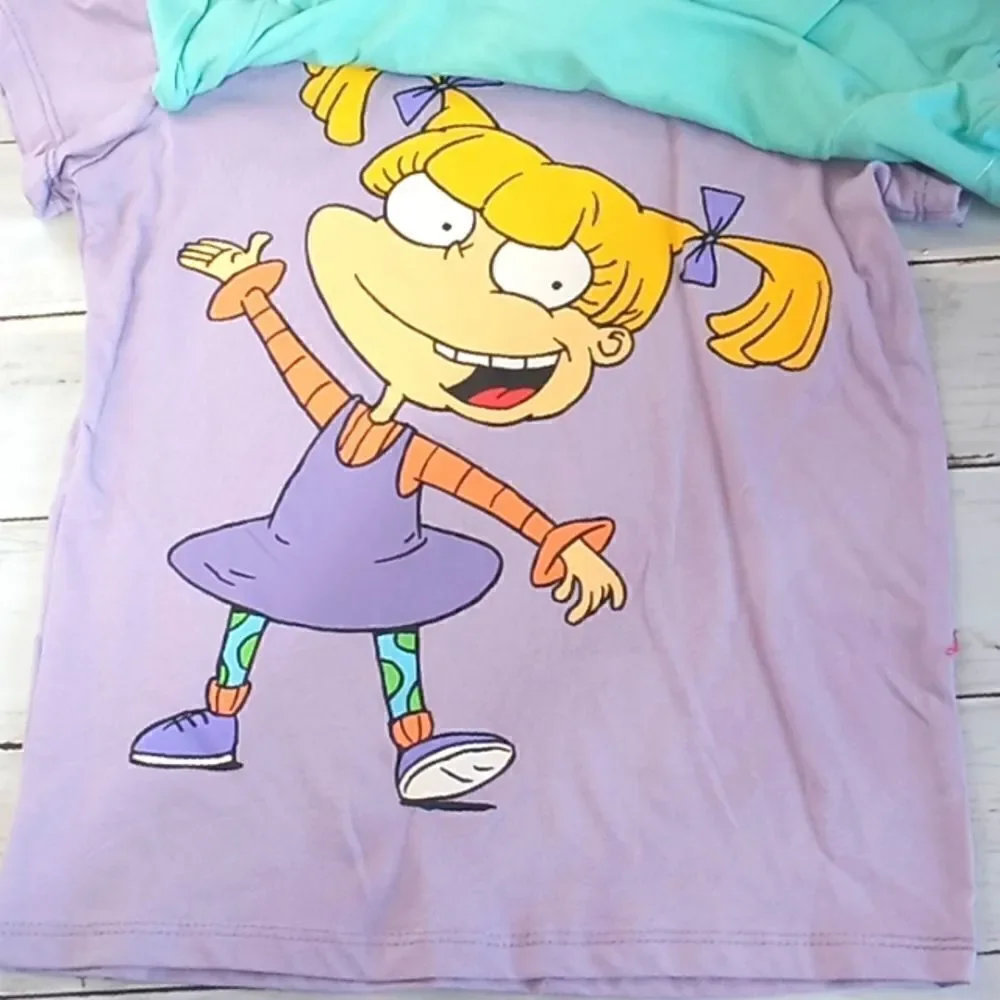 Rugrats Nickelodeon T-Shirt 2-Pack & Rugrat Hat Ball Cap